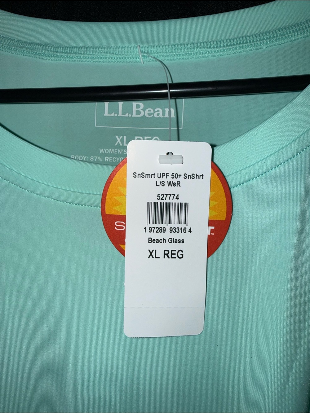 L.L. Bean Beach Glass Women's Long-Sleeve Sun Shirt